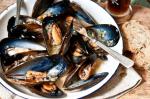 American Mussels Cooked In Ale With Garlic And Eschalot Recipe Dinner