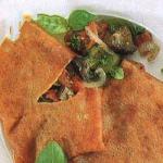 American Crepes with Ratatouille Appetizer