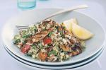 Moroccan Moroccanspiced Snapper With Tabouli Couscous Recipe Appetizer