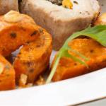 American Yams with Crispy Skins and Brown-butter Vinaigrette BBQ Grill