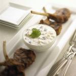 Indian Chavrie Raita With Grilled Lamb Dinner