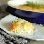 French Apricots in French gratin Appetizer
