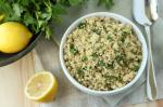 Israeli/Jewish Lemon Herb Quinoa Appetizer