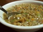 Taiwanese Lentil and Vegetable Soup 1 Appetizer