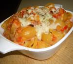 British Pasta in the Pink With Red Pepper Puree Dinner