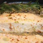 American Halibut with Rosemary Lemon and  Spices Dinner