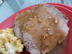 American Beef Roast With Golden Mushroom Gravy Dinner