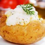 Roast Potatoes with Hung Curd Dressing recipe