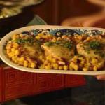 Canadian Sweet Corn Crepes Appetizer
