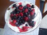 American Tremendous Triple Berry Trifle Dessert