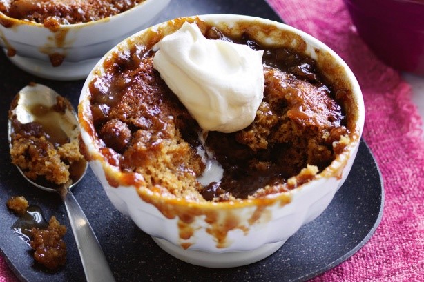 American Sticky Date Selfsaucing Puddings Recipe Dessert