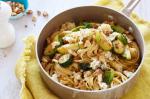 American Linguine With Brussels Sprouts Blue Cheese And Walnuts Recipe Appetizer