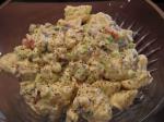 American Potato Salad With Roasted Red Peppers and Bacon Dinner