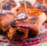 American Bacon and Singhada Rolls Appetizer