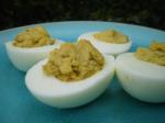 American Curried Stuffed Eggs 4 Appetizer