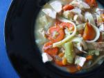 American Crocked Chicken Noodle Stoup Dinner