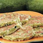 American Pancake of Courgette Appetizer
