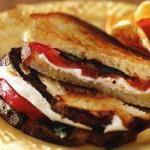 American Roasted Tomato Mozzarella and Basil Grilled Appetizer