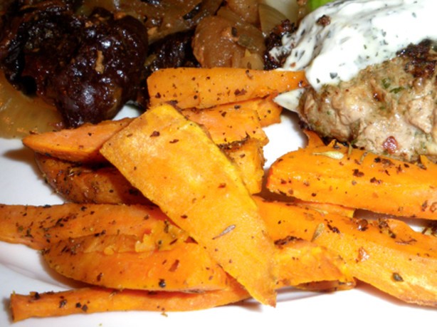 American Ovenfried Sweet Potatoes Appetizer