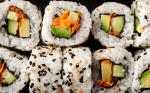 American Insideout Vegetable Maki Recipe Appetizer