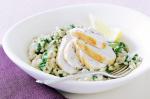 Chargrilled Chicken With Rocket And Lemon Pearl Barley Recipe recipe
