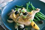 American Slowroasted Chicken With Lemon Oregano And Olives Recipe Dinner