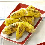 American Sweet Corn with Parmesan and Cilantro Appetizer
