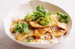 Chinese Velvet Chicken With Coriander Recipe Dinner
