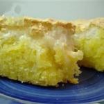 British Coconut Meringue Cake Recipe Dessert