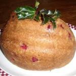 British Nannys Steamed Cranberry Pudding Recipe Dessert
