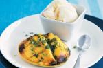 American Chargrilled Mango With Lime And Mint Sugar Recipe Dessert