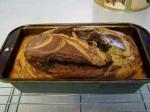 American Twotone Banana Bread for Chocolate Lovers Dessert