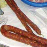 Greek Greek Traditional Leek Sausages Appetizer