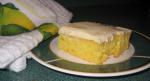 American Lemon Sheet Cake Dessert