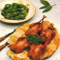Australian Roast Partridge Appetizer