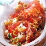 American Spicy Salad of Millet with Cauliflower 2 Appetizer