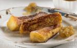 American Apple Butter and Cinnamon Custard Toasts Breakfast
