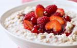American Berry Blast Porridge Breakfast