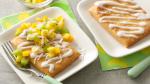 American Fruit Salsa Topped Strudel Dessert