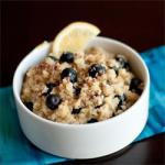 British Blueberry Lemon Breakfast Quinoa Recipe Dessert