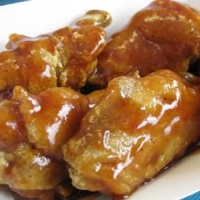 American KFC Honey BBQ Wings Dinner