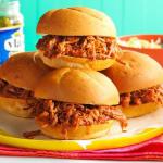 American Root Beer Pulled Pork Sandwiches Appetizer