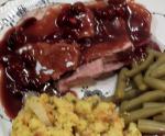 American Cranberry Pork Roast 9 Dinner