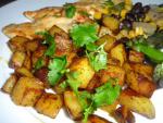 Indian Potatoes With Indian Spices Appetizer