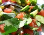Indian Tomato and Cucumber Salad 1 Appetizer