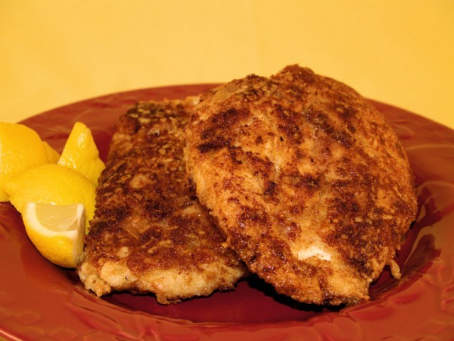 American Cheesecrusted Chicken En Dinner