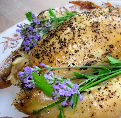 Canadian Lavender Lovage and Lime Roast Chicken With Honey BBQ Grill