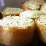 French Basil Pesto Bread Rounds Recipe Appetizer