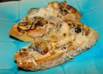 Swiss bleus Mushroom and Swiss on Crostini Toast Appetizers Appetizer