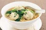 British Spicy Chicken Dumpling And Noodle Soup Recipe Appetizer